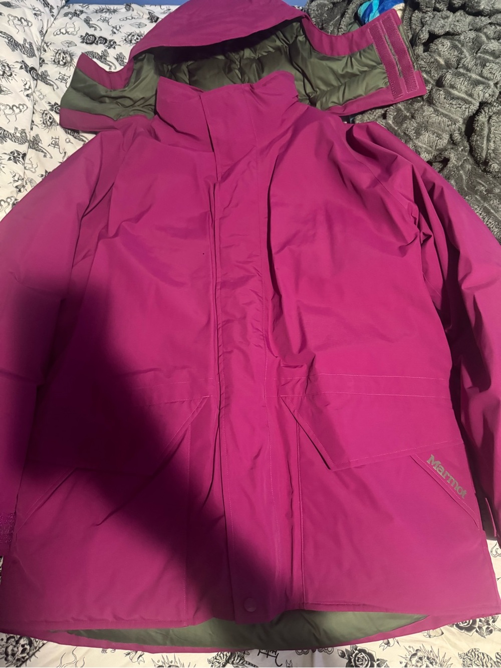 RARE Marmot Mammoth 700 Fill Biggie Parka Jacket